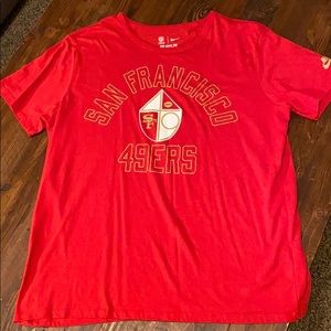 Dri-fit 49ers shirt. Vintage logo!